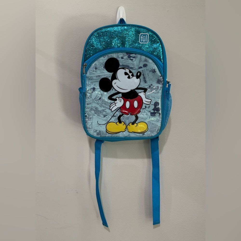 Mickey Mouse Blue Backpack